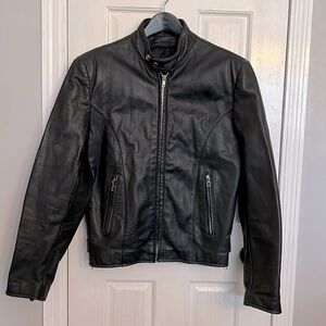 Leather riding Jacket